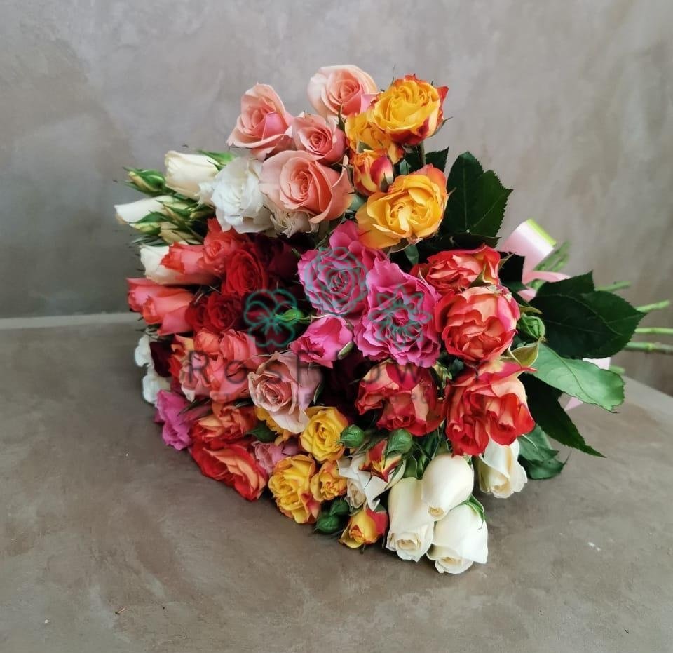 Букет цветов из: Розы в Золотарёвке