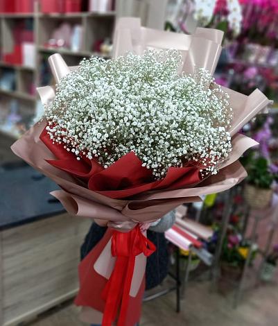Букет цветов из: Гипсофила в Золотарёвке