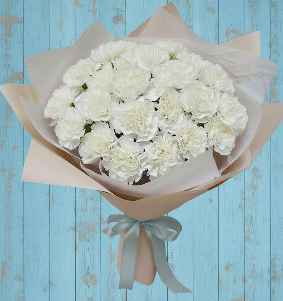 Букет цветов из: Гвоздики в Золотарёвке