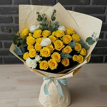 Букет цветов из:  Розы в Золотарёвке