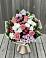 Букет цветов из: Альстромерии, Гвоздики, Розы и Хризантемы в Золотарёвке