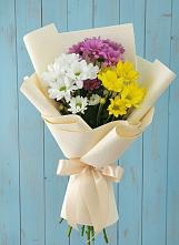 Букет цветов из:  Хризантемы в Золотарёвке