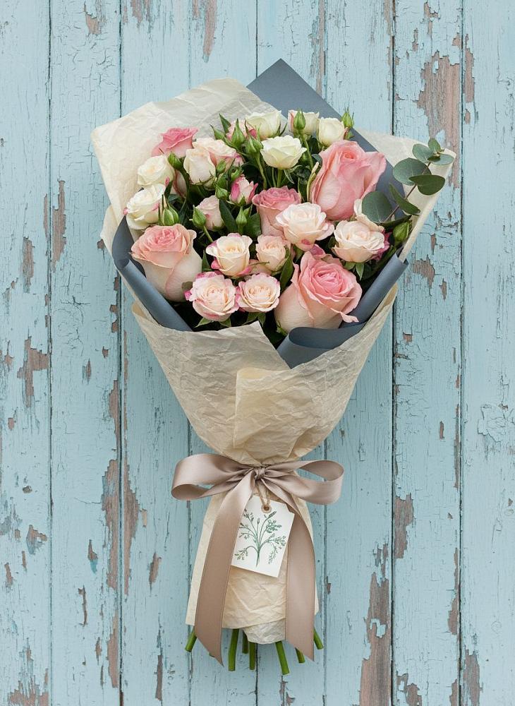 Букет цветов из: Розы в Золотарёвке