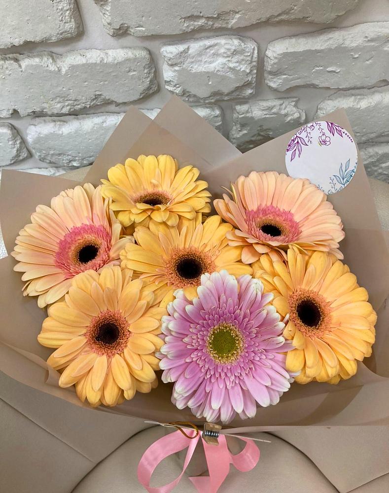 Букет цветов из: Герберы в Золотарёвке