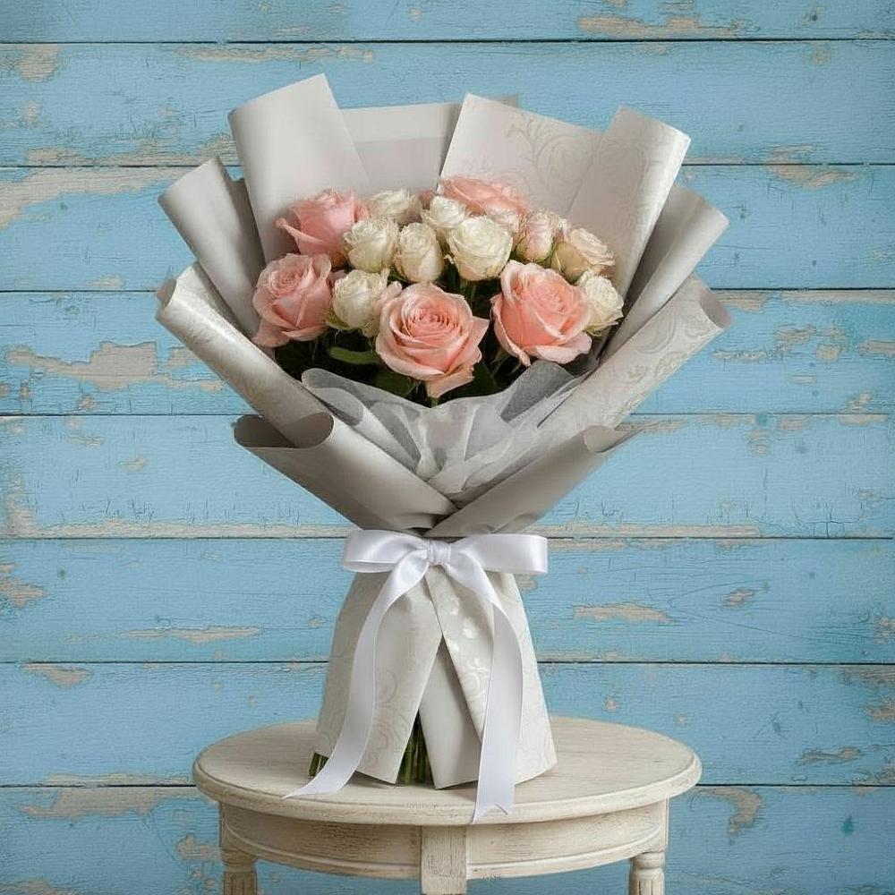 Букет цветов из: Розы в Золотарёвке