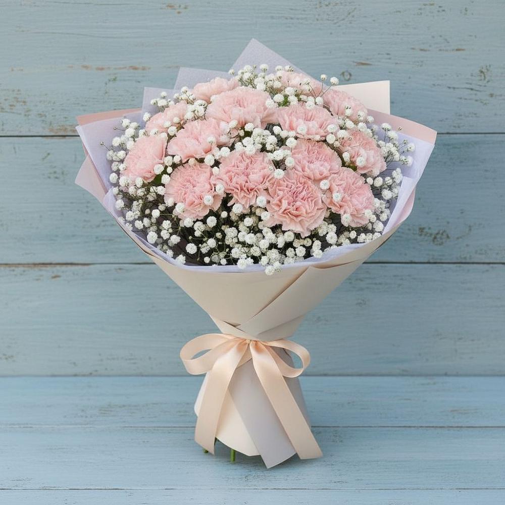 Букет цветов из: Гвоздики в Золотарёвке