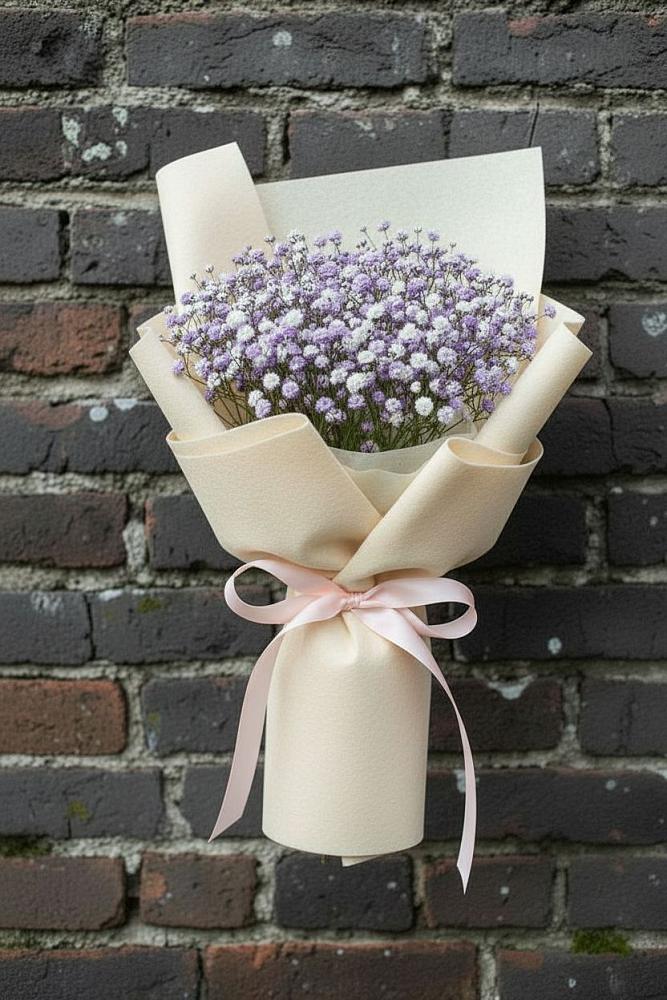 Букет цветов из: Гипсофила в Золотарёвке