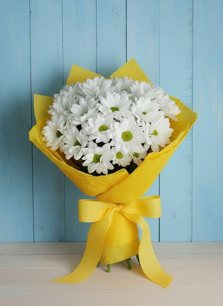 Букет цветов из: Хризантемы в Золотарёвке