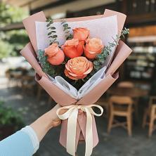 Букет цветов из:  Розы в Золотарёвке