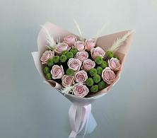 Букет цветов из:  Розы и Хризантемы #REPLACE_PRED# Золотарёвке