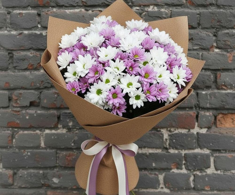 Букет цветов из: Хризантемы в Золотарёвке