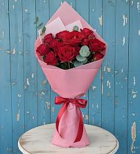 Букет цветов из:  Розы в Золотарёвке