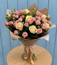 Букет цветов из:  Розы в Золотарёвке
