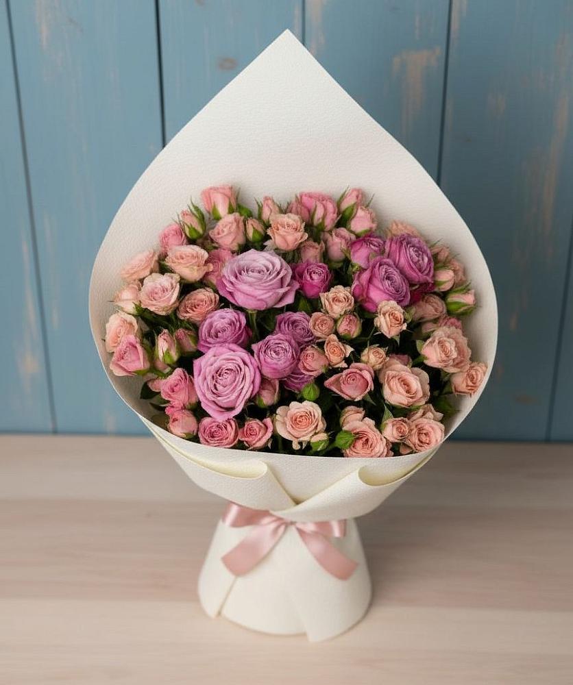 Букет цветов из: Розы в Золотарёвке