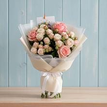 Букет цветов из:  Розы #REPLACE_PRED# Золотарёвке