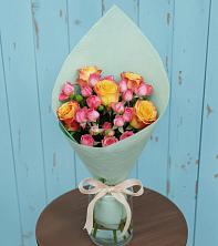 Букет цветов из:  Розы в Золотарёвке