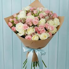 Букет цветов из:  Розы в Золотарёвке