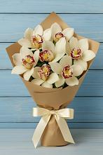 Букет цветов из:  Орхидеи и Розы в Золотарёвке